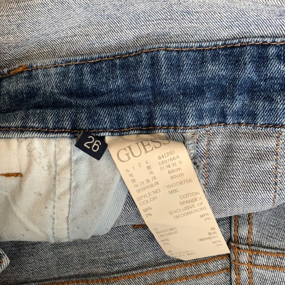 Guess Shortalls size 26 - Picture 2 of 9